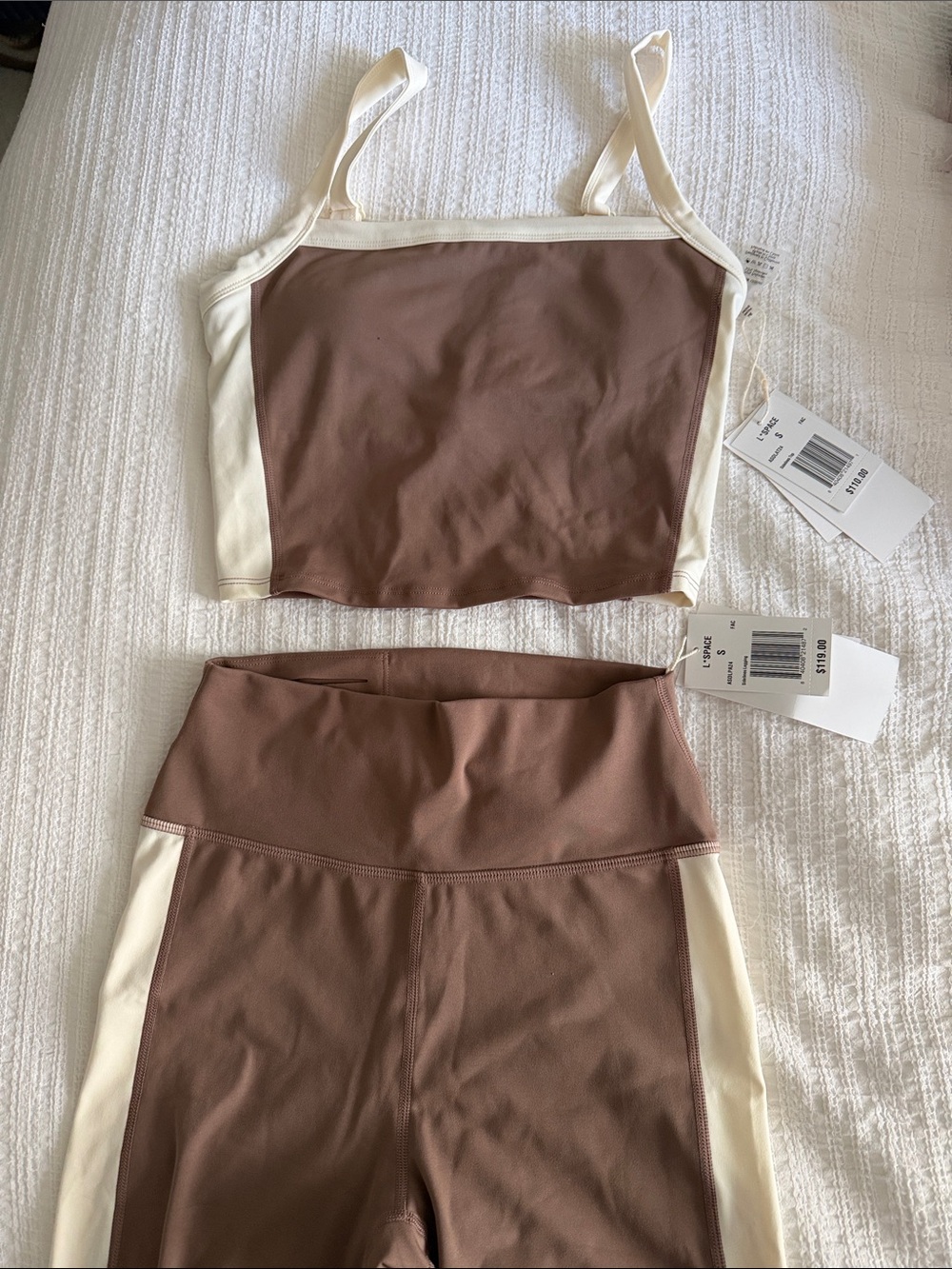L space workout set NWT - Picture 2 of 2